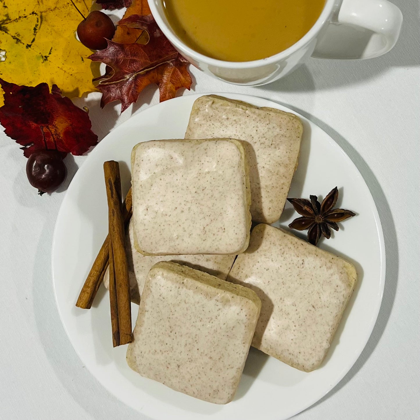 Vanilla Chai Spiced Tea Cookies – Soft Shortbread-Style Cookies with Chai Spices