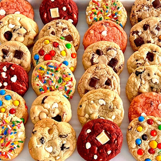 Gourmet Cookie Gift Box – Assorted Flavors - Corporate, Holiday or Occasion gift