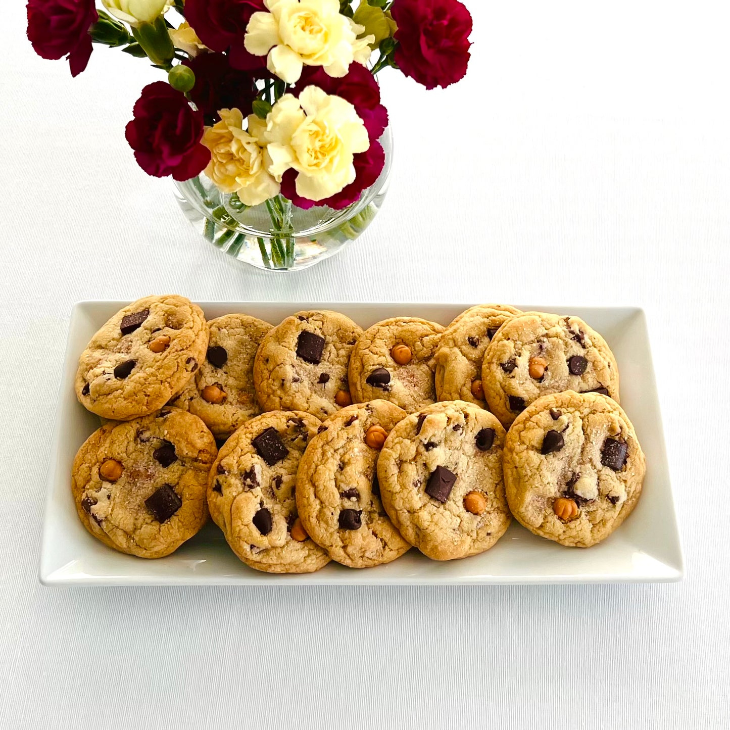 Sea Salt Caramel Chocolate Chunk Cookies – Gourmet Soft-Baked Cookies