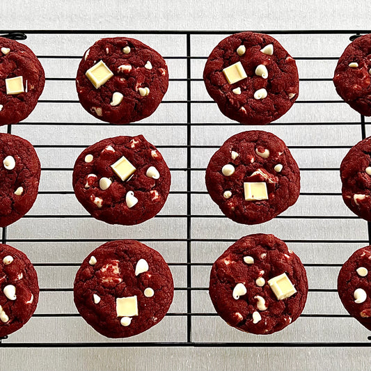 Red Velvet & White Chocolate Cookies – Soft Gourmet Cookies