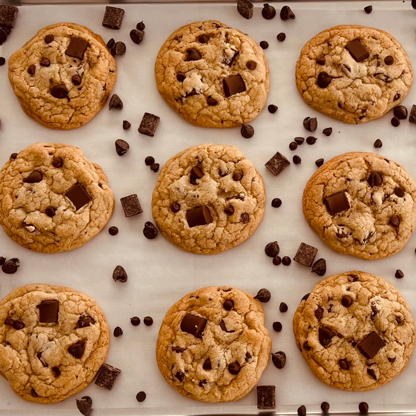 Triple Chocolate Chip Cookies – Soft Gourmet Cookies
