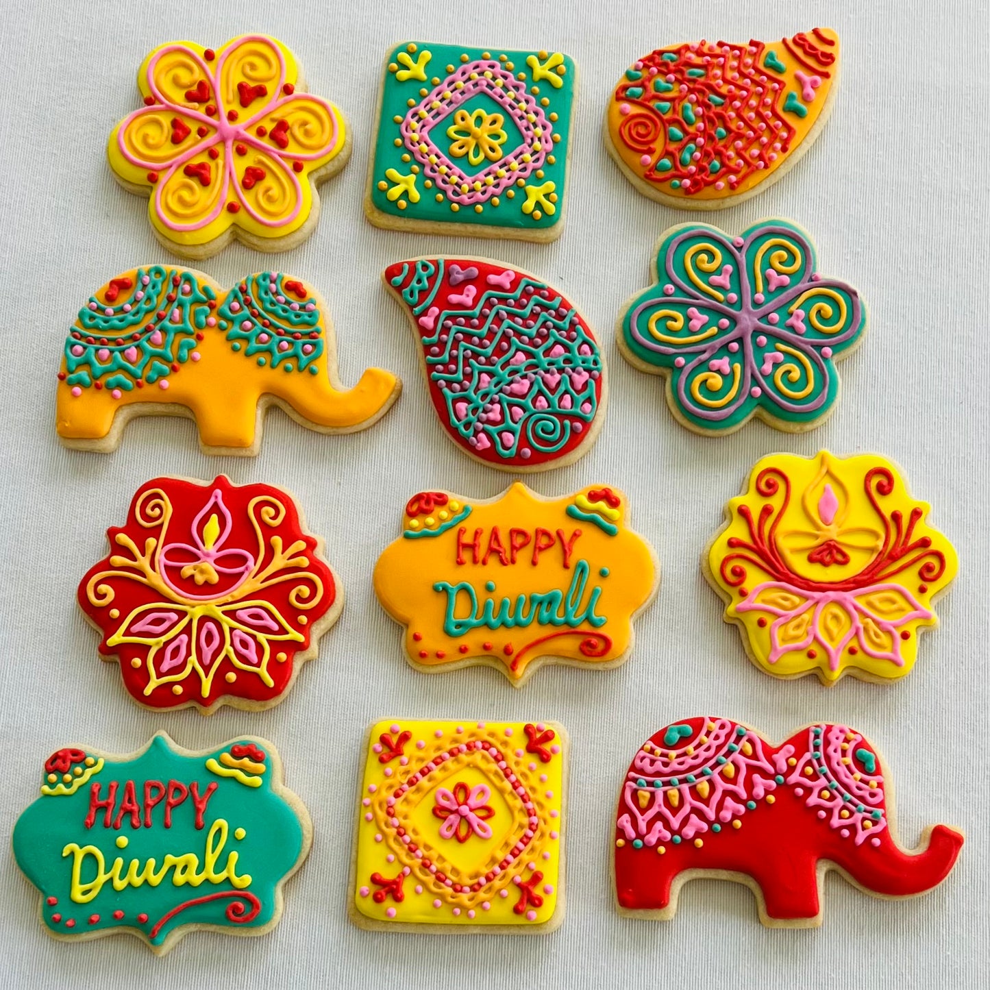 Diwali Cookies – Custom Festival of Lights Sugar Cookies