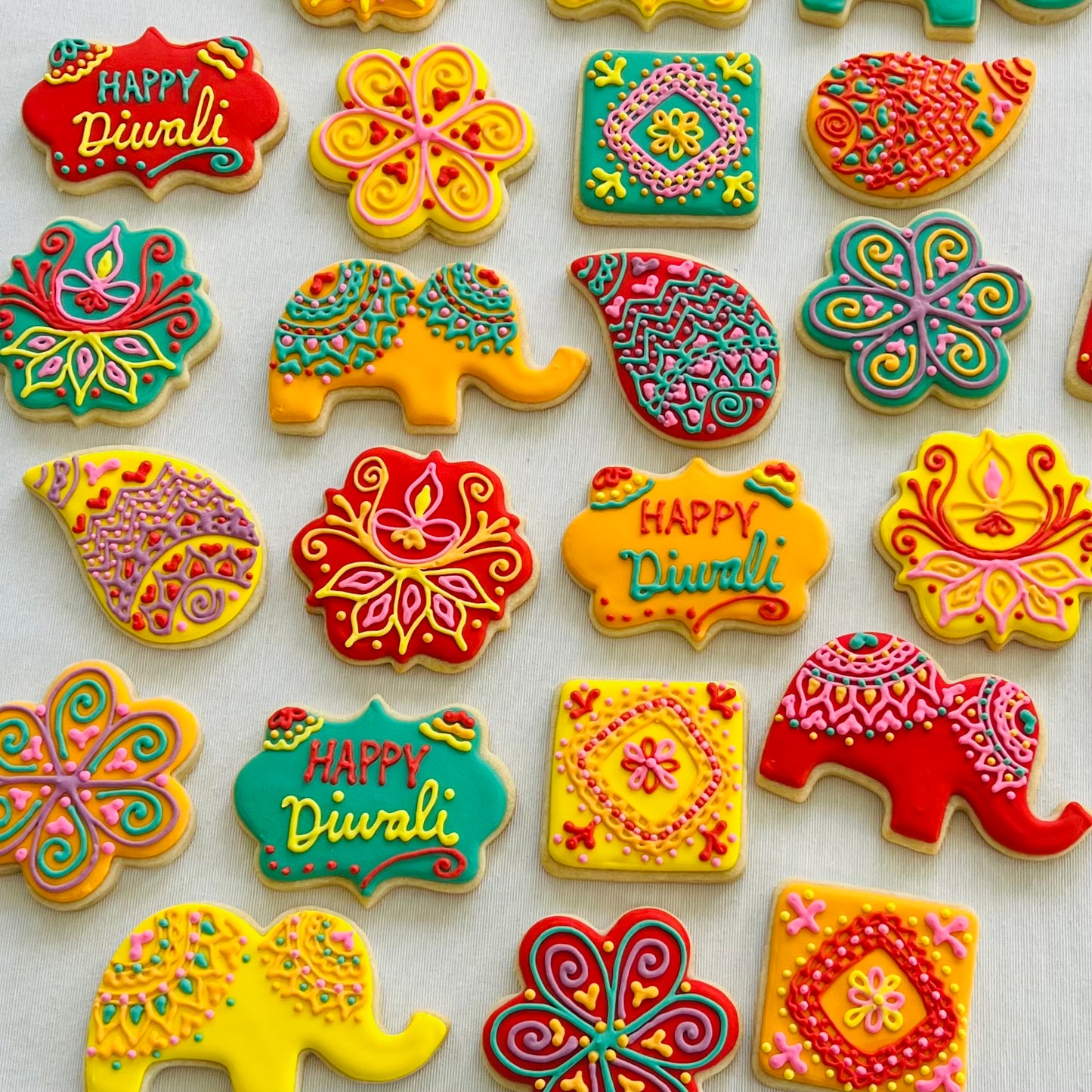 Diwali Cookies – Custom Festival of Lights Sugar Cookies