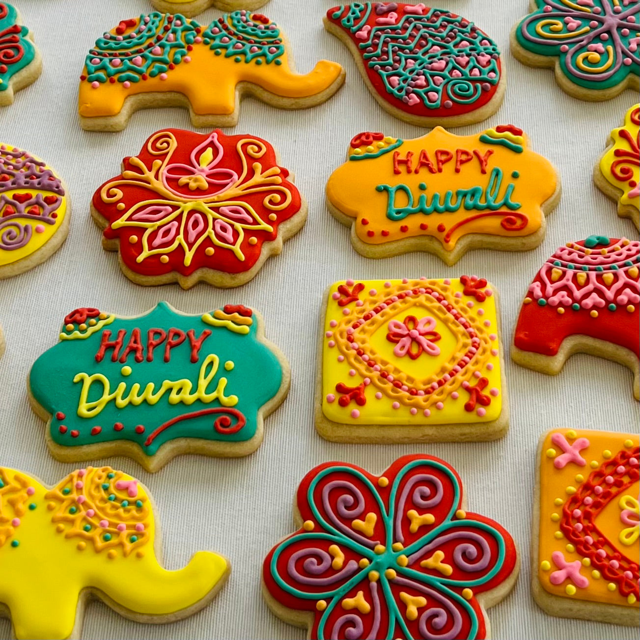 Diwali Cookies – Custom Festival of Lights Sugar Cookies