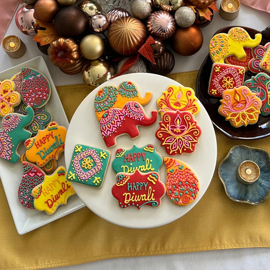 Diwali Cookies – Custom Festival of Lights Sugar Cookies