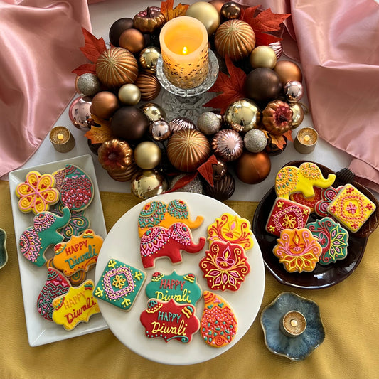 Diwali Cookies – Custom Festival of Lights Sugar Cookies