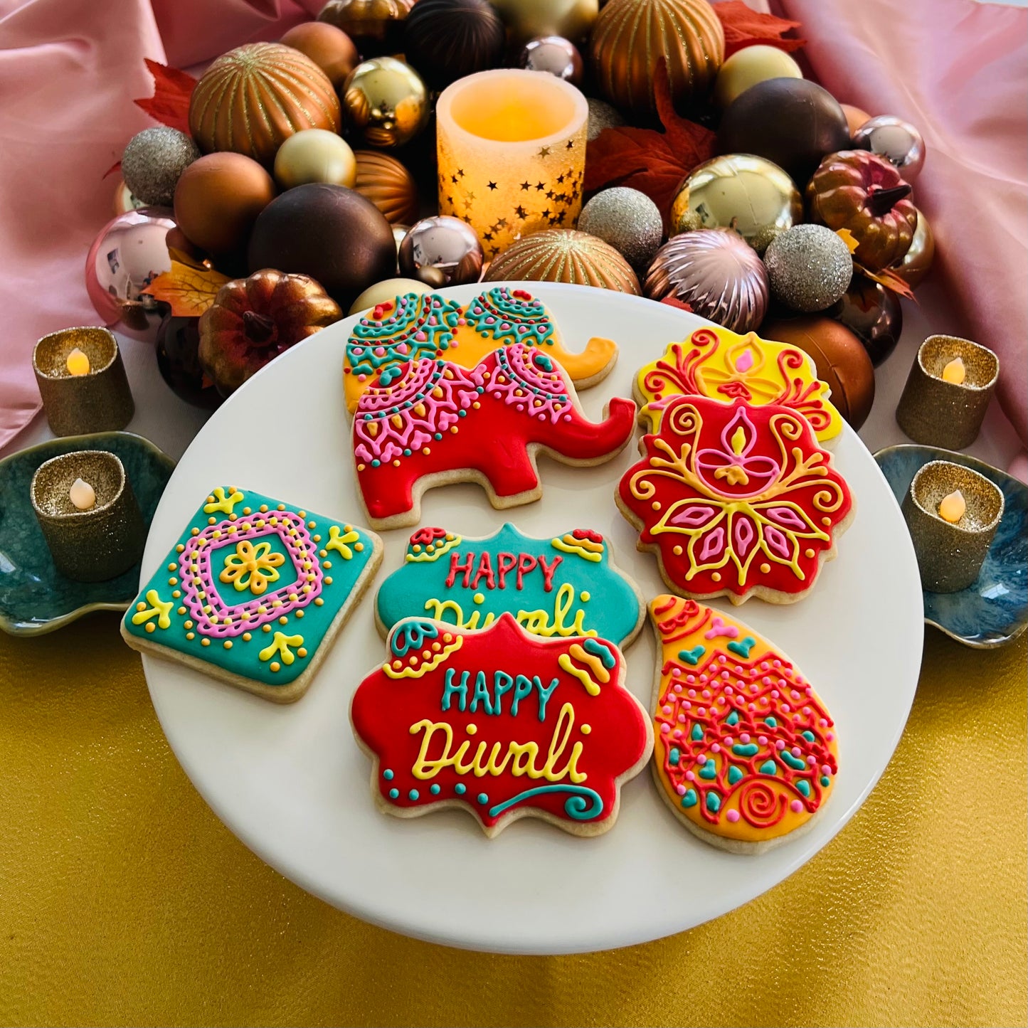 Diwali Cookies – Custom Festival of Lights Sugar Cookies