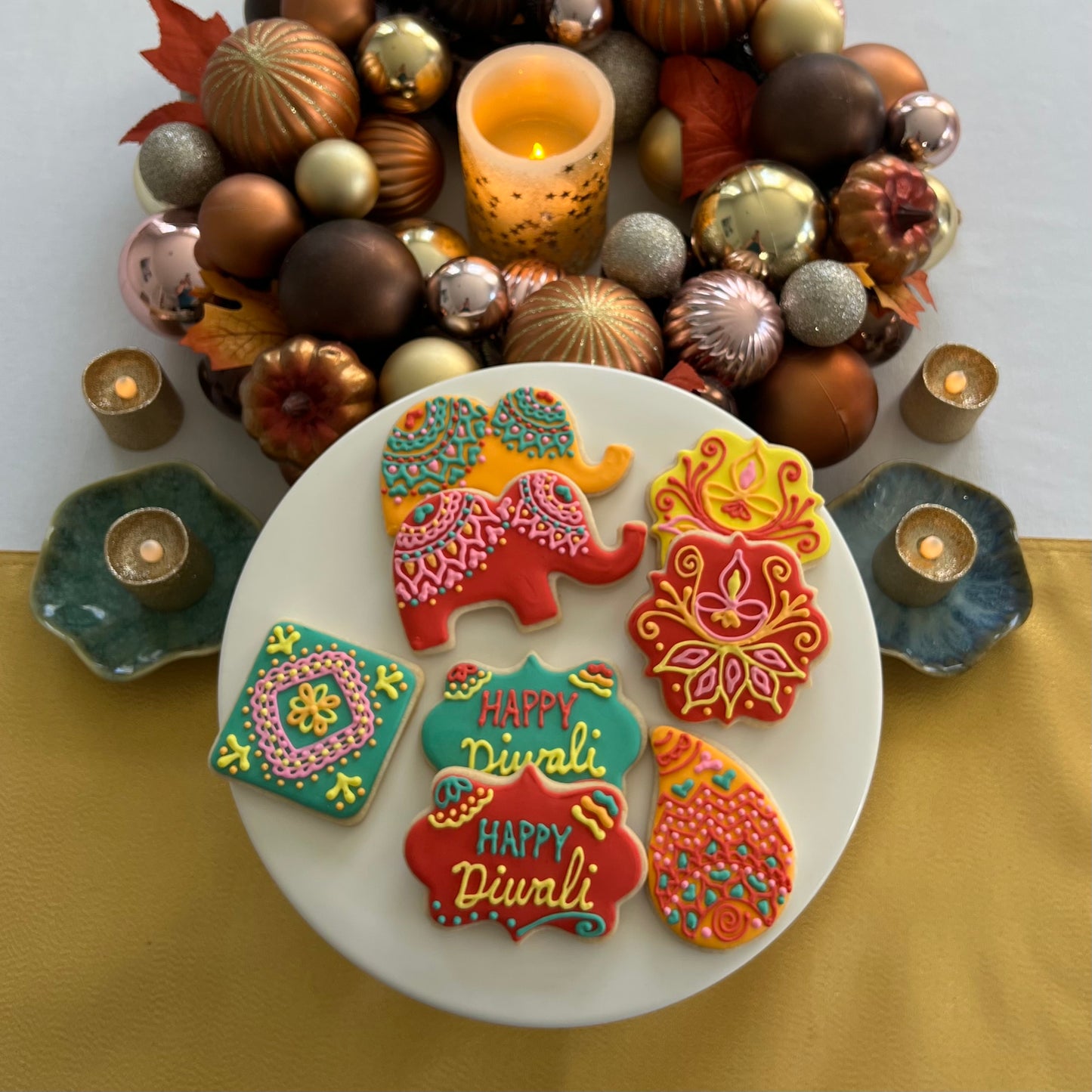 Diwali Cookies – Custom Festival of Lights Sugar Cookies