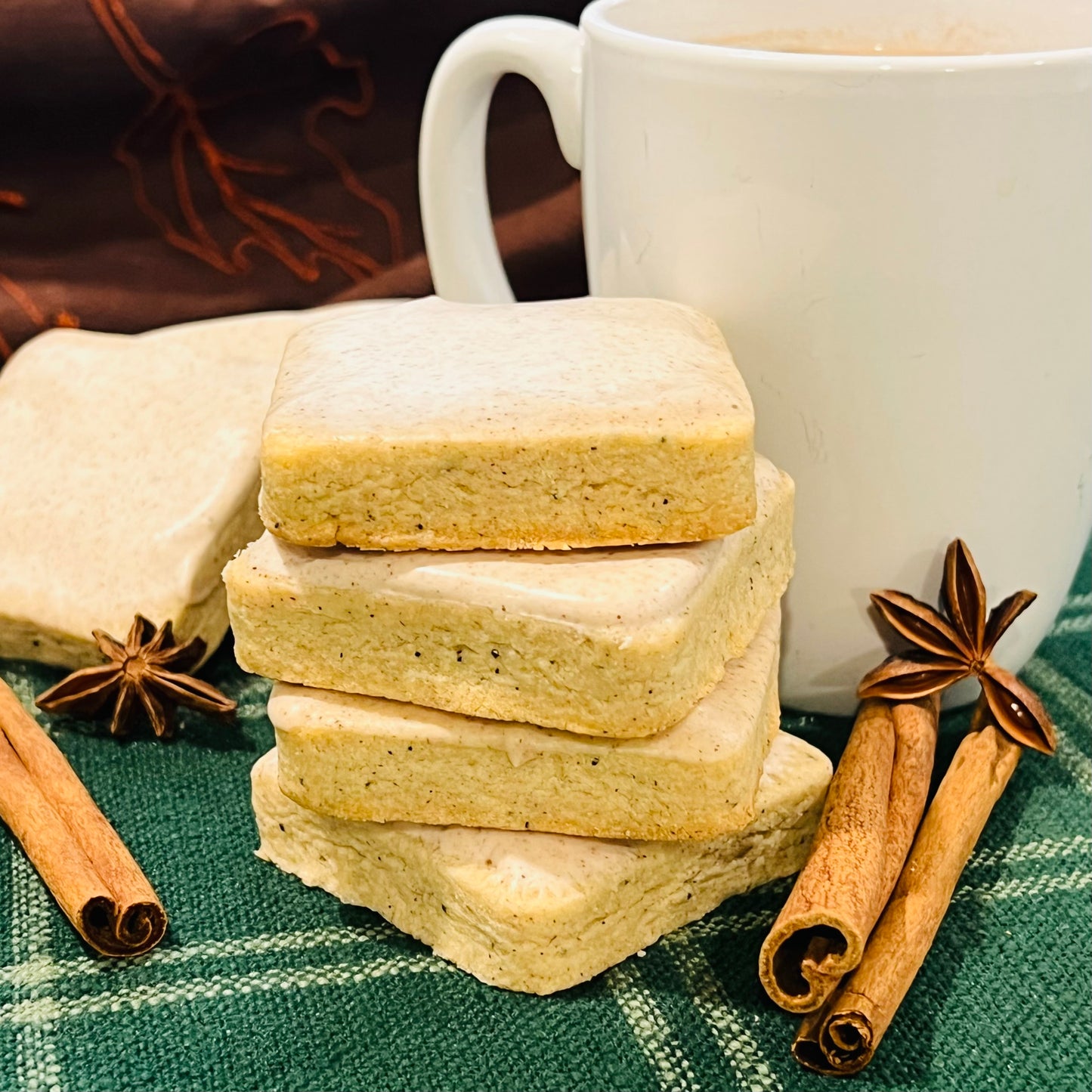 Vanilla Chai Spiced Tea Cookies – Soft Shortbread-Style Cookies with Chai Spices